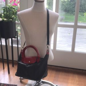 Custom leather Longchamp purse